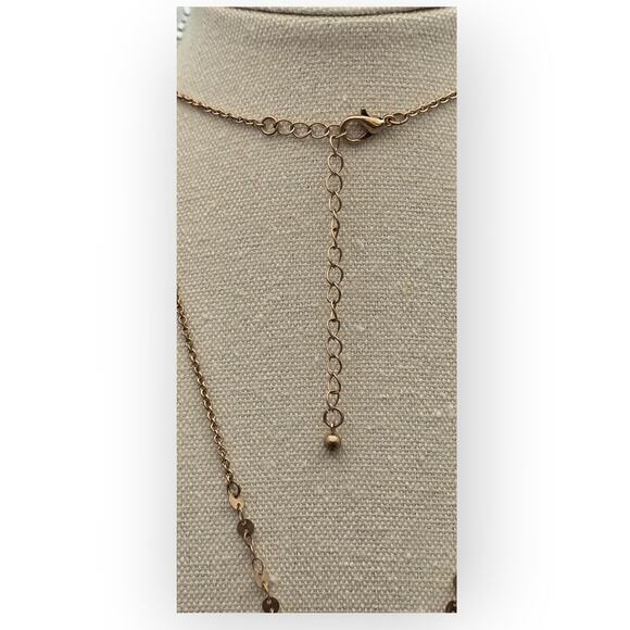 Boho Mandala Teardrop Pendant Necklace - Picture 6 of 8